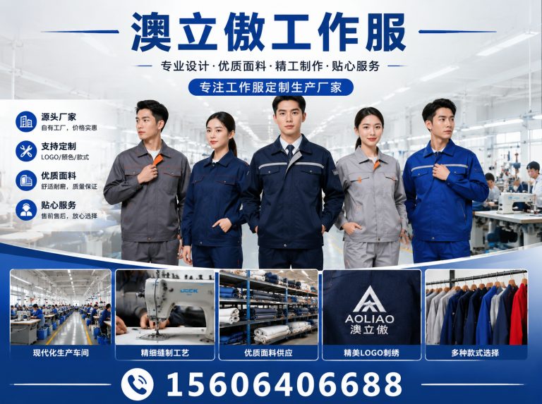 历下区职业装加工展示图