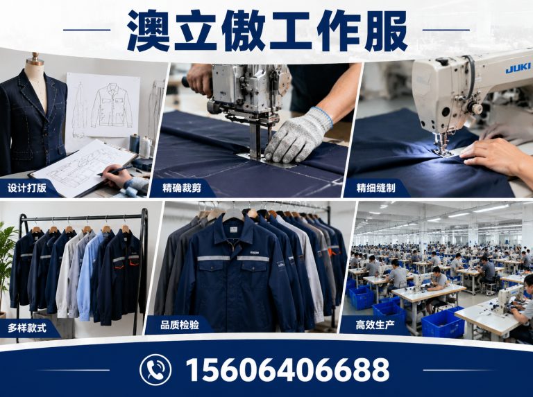 历下区工装短袖展示图