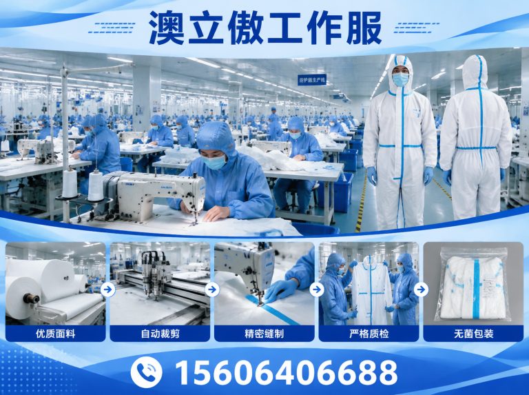 历下区职业装服装厂展示图
